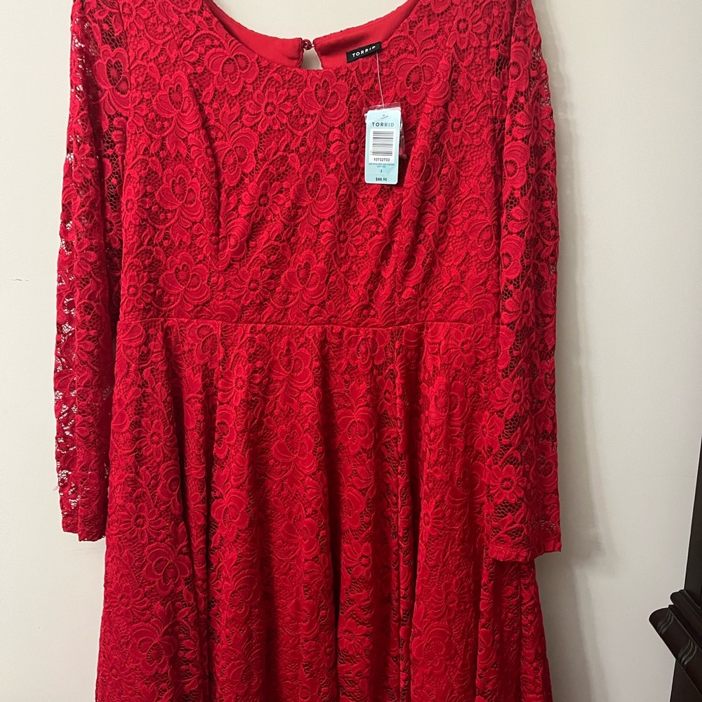 Lace skater dresses, TORRID.